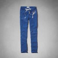 dames abercrombie sweatpants wit lace-up blauw Overhemdfabriek cixpe763